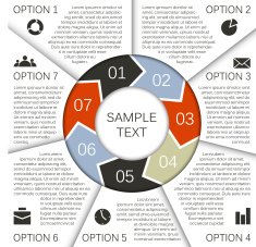 Modern vector template for your business project N291