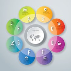 Infographic design vector N115