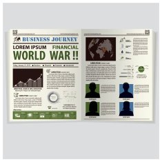 Business Journey Newspaper Lay Out