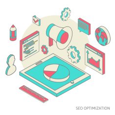 isometric background seo optimization N4