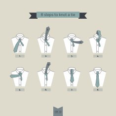 tie 8 steps toknot a tie N2