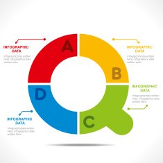 creative alphabet info-graphics N18