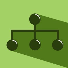 diagram vector icon