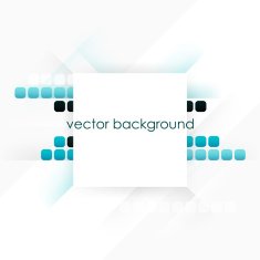 Square light grey abstract background with mosaic elements