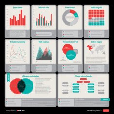 Vector infographics abstract banner template design N66