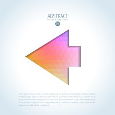 Simple arrow vector sign N5