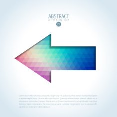 Simple arrow vector sign N7