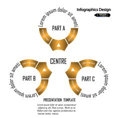 modern infographics banner presentation template N8