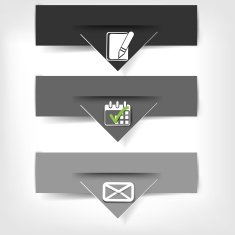 Blank with infographic elements N13