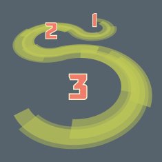Flat Steps Infographic Elements