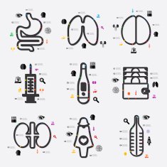 medicine infographic N103