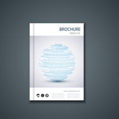 Vector flyer or banner Brochure template N22