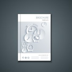 Vector flyer or banner Brochure template N23
