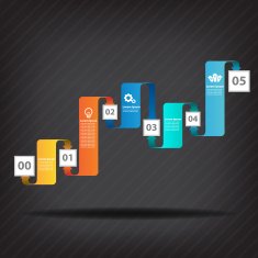 Vector business template N11