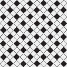 Abstract minimalistic black and white pattern rhombus N5