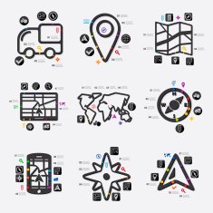navigation infographic N61
