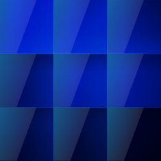 Blue aqua shiny squares abstract background