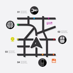 technology infographic N65