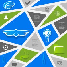 Veterinary sticker infographic N113