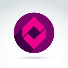 Vector abstract icon symbol N13