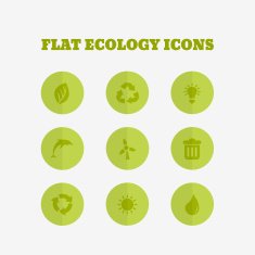 Flat icons collection Vector illustration N5