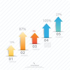 Colorful vector design for workflow layout N36