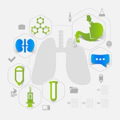 medicine sticker infographic N110