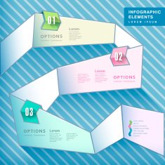 abstract flow chart infographics N33