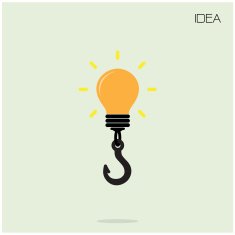 Creative light bulb Idea concept background N41