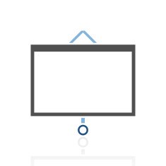 Presentation icon on a white background N41