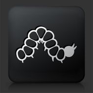 Black Square Button with Caterpillar N2