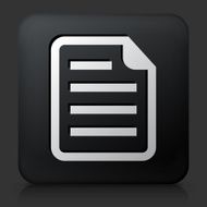 Black Square Button with Document Icon N2