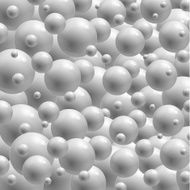 realistic glossy spheres