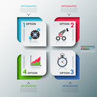 Modern Infographics Process Template N21