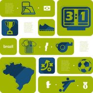 football soccer infographic N427