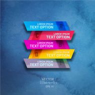 Infographic Element on Watercolor Background