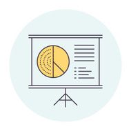 Presentation Board Symbol