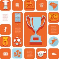 football soccer infographic N428
