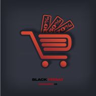 Black Friday sales vector illustration N4