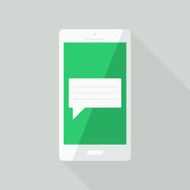 Flat design icon for web N17
