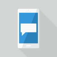 Flat design icon for web N18