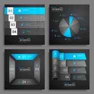 Set of Modern Infographics Elements N28