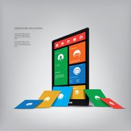 Smartphone with metro style graphic user interface N2