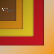 Abstract brown orange yellow and red crossing rectangle shapes background