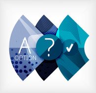 Option infographic presentation layout N45