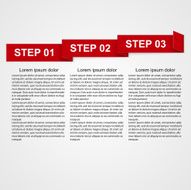 Abstract infographic design template N18
