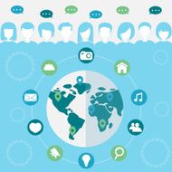 Social network concept N13