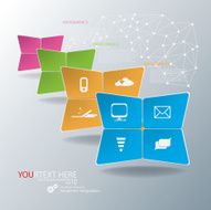 Rhombus infographic N4