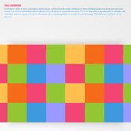 Vector abstract aquares and color Design N12