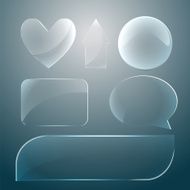 Glass Design Vector Elements N2